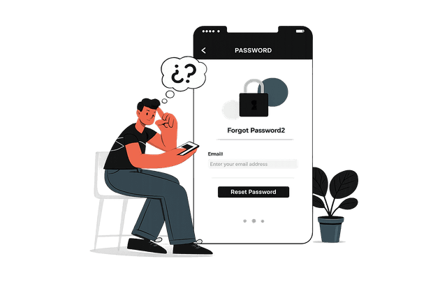 Forgot Password Illustration